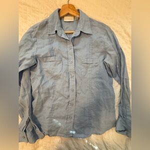 Vintage Liz Claiborne Linen Button Down